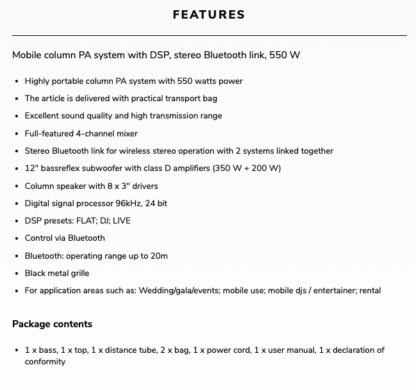 Column speaker - Image 7